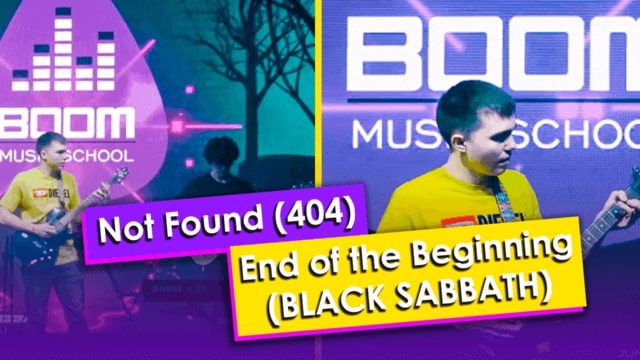 Not Found (404) — End of the Beginning (BLACK SABBATH cover)
