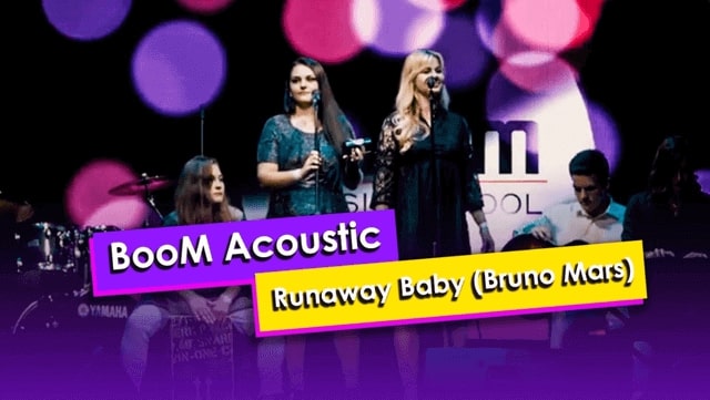 Boom Acustic — Runaway Baby(Bruno Mars)